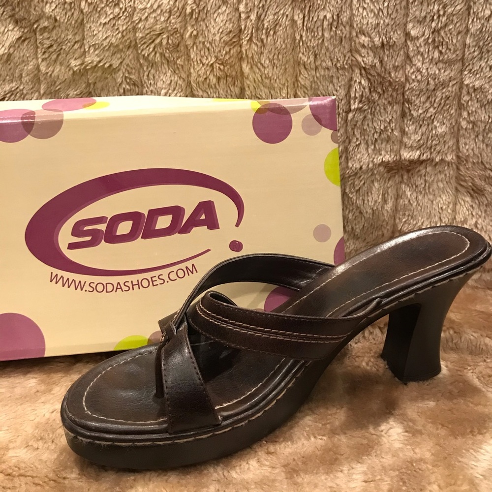 Size 11 - SODA Sandals with heels